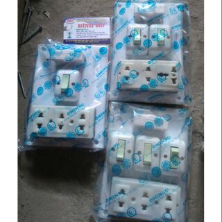 Ổ táp lô lắp sẵn 1công tác, 2công tác, 3công tác