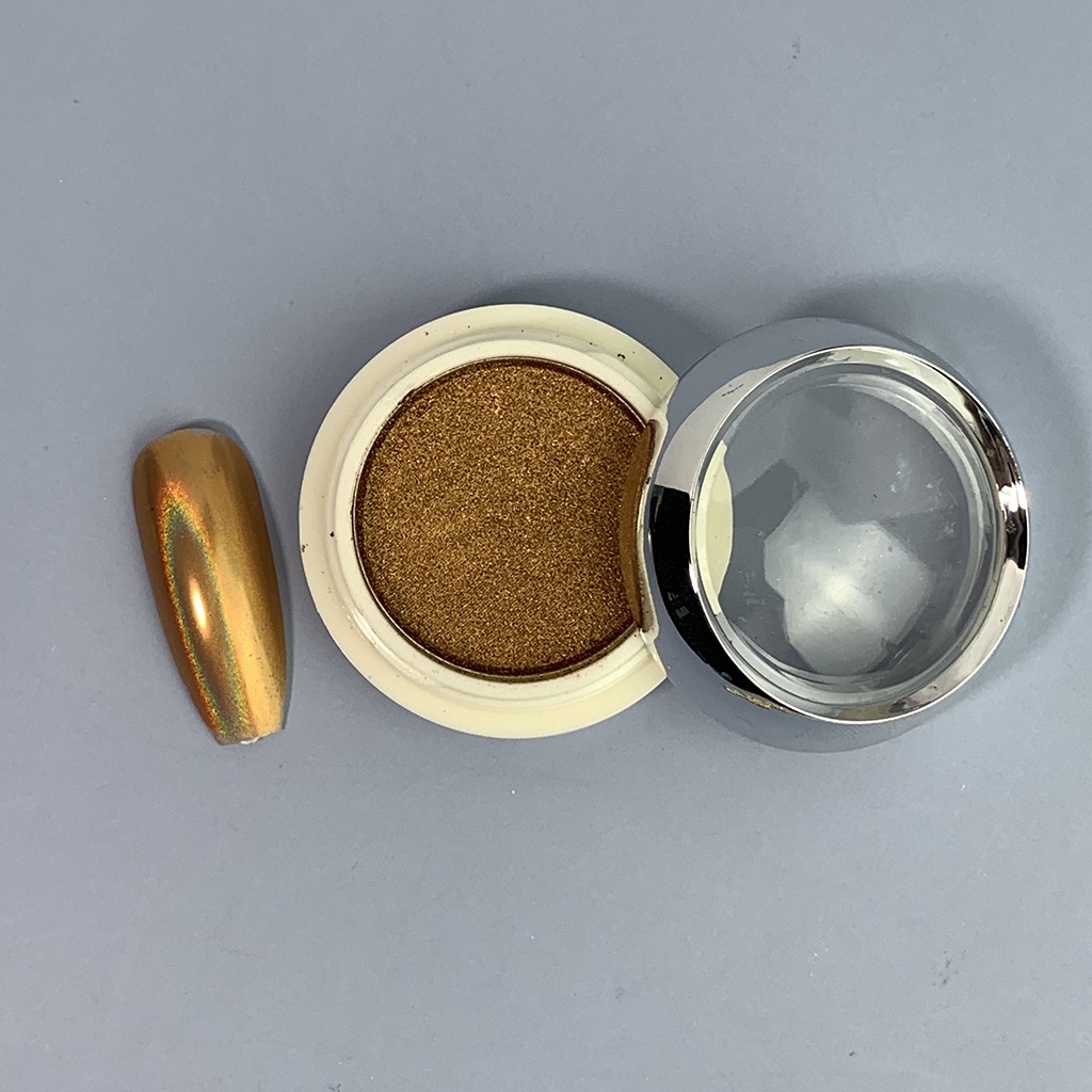 Bột nhũ cầu vồng.bột tráng gương 7 mầu làm móng tay