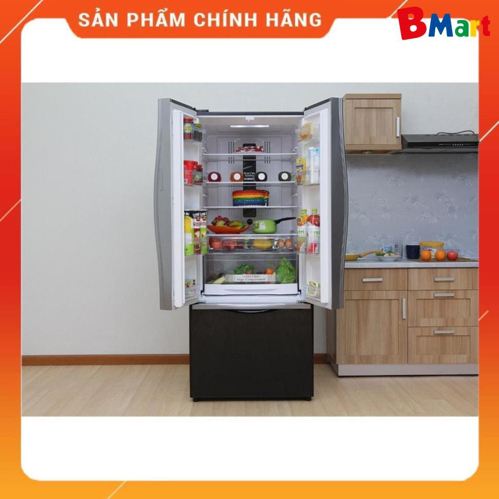 [ FREE SHIP ] Tủ lạnh Hitachi R-FWB490PGV9 (GBK) 415 lít  - BM