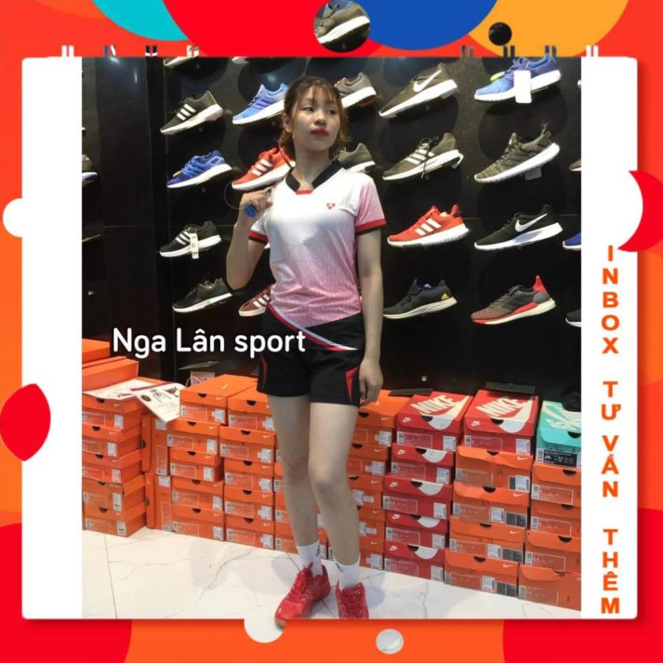 Áo cầu lông thể thao nữ Yonex & Lyning mẫu mã đẹp, form dáng chuẩn shopledap