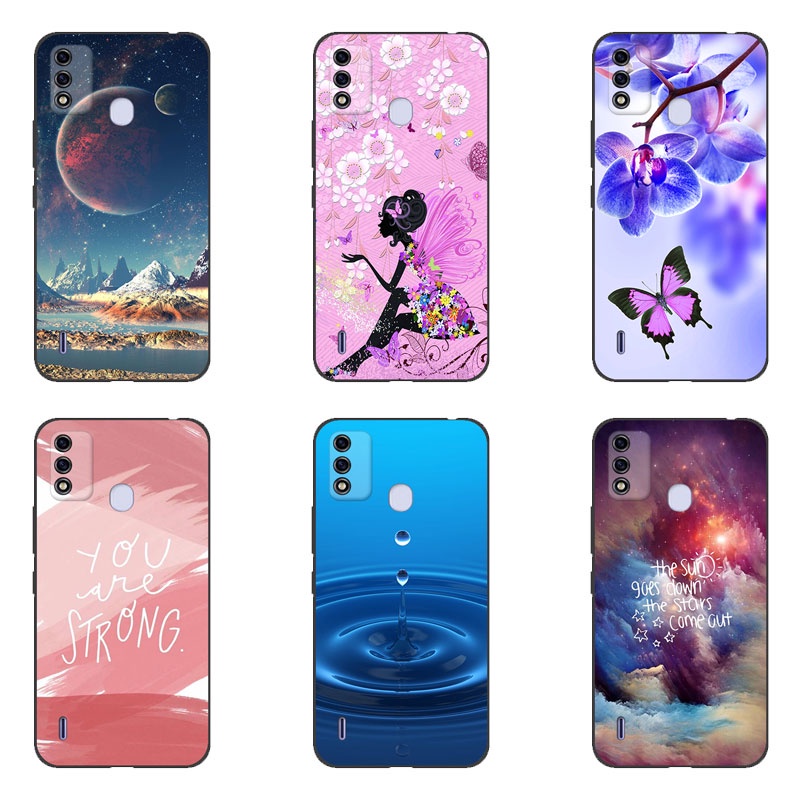 Ốp điện thoại TPU silicon in hình dễ thương cho ITEL A48 ITEL A48