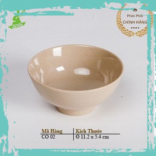 [Ưa Chuộng] Chén CO 02 Màu Nâu Nhựa Melamine Cao Cấp Fataco Việt Nam - Chính Hãng