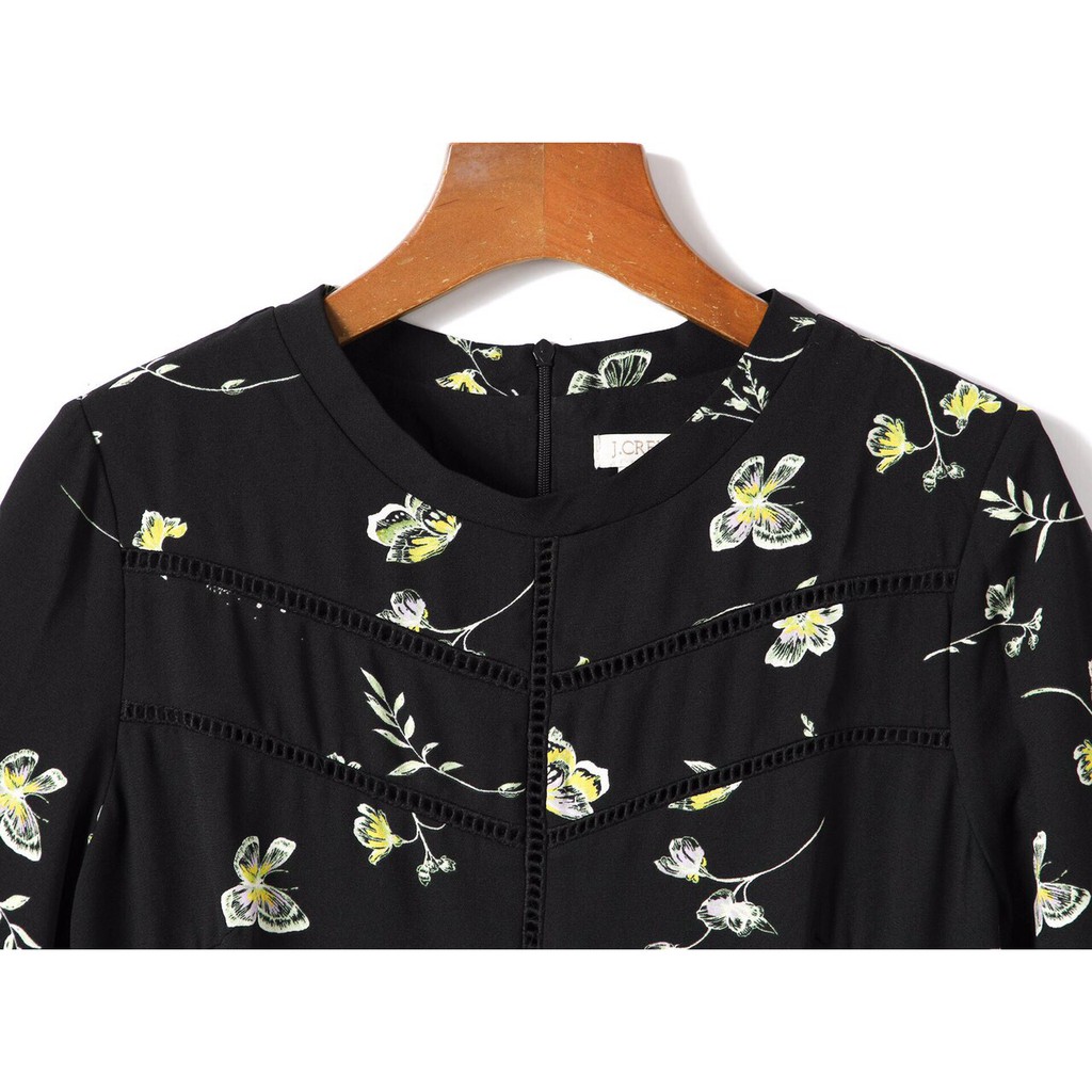 ĐẦM HOA ĐEN XUẤT XỊN D457 | BigBuy360 - bigbuy360.vn