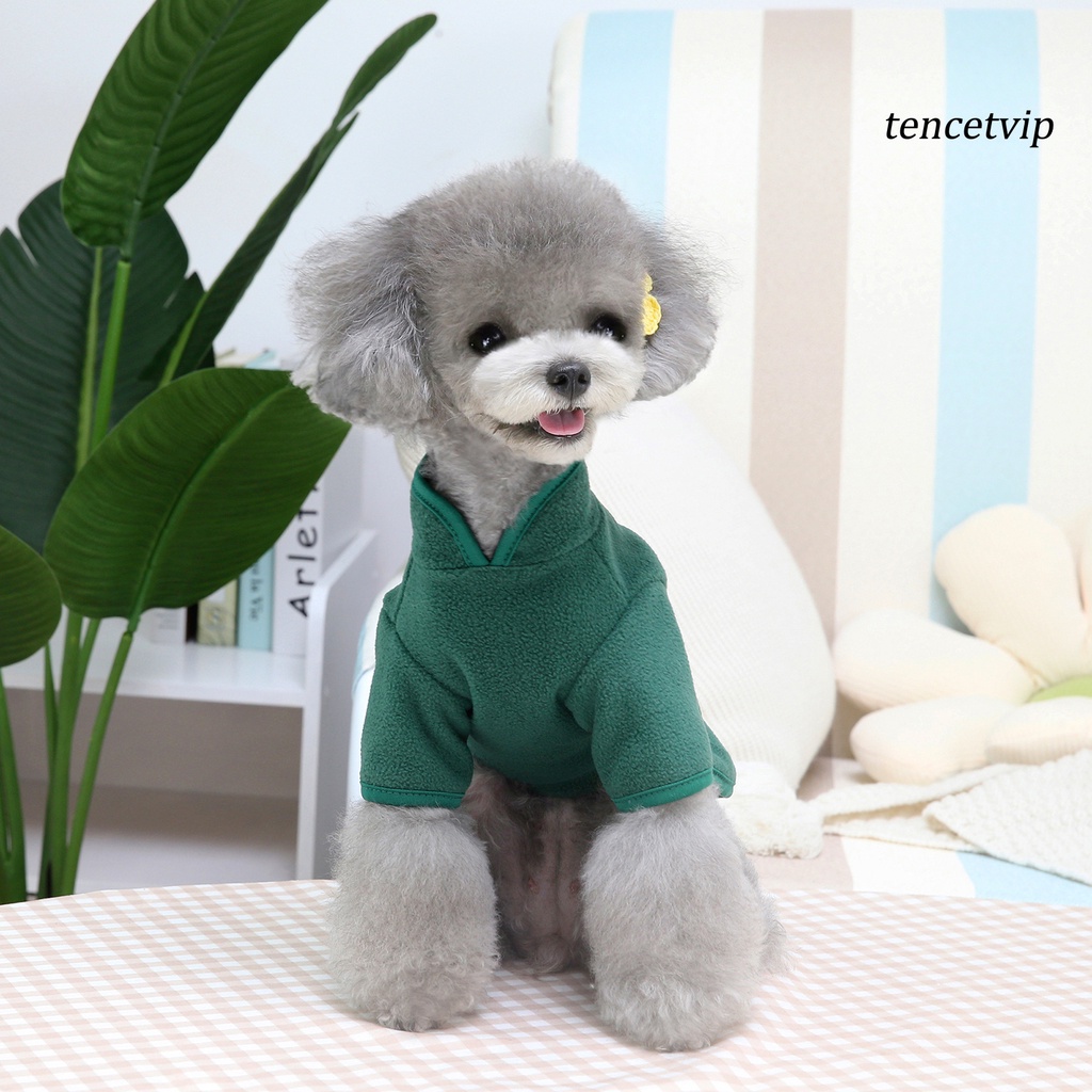 Áo nỉ giữ ấm họa tiết gấu hoạt hình dễ thương dành cho thú cưng