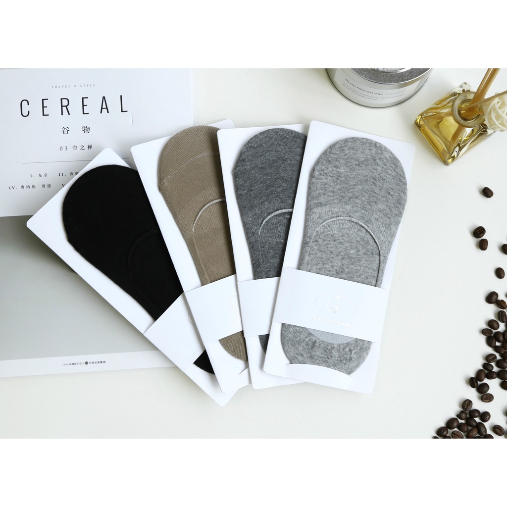 Tất Lười Màu Mịn Cho Nữ ERASHOP 076630 - Màu Trơn Đơn Giản, Thoáng Khí, Co Giãn 4 Chiều Freesize, Rẻ Đẹp