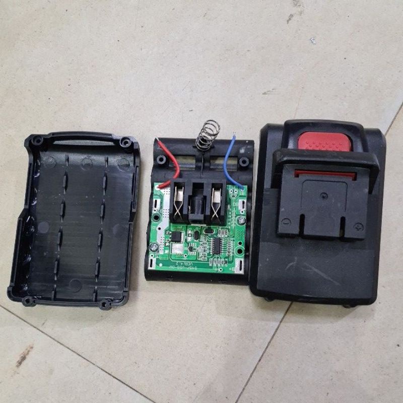 vỏ và mạch pin 5s 18v cho máy khoan china 1 hàng cell