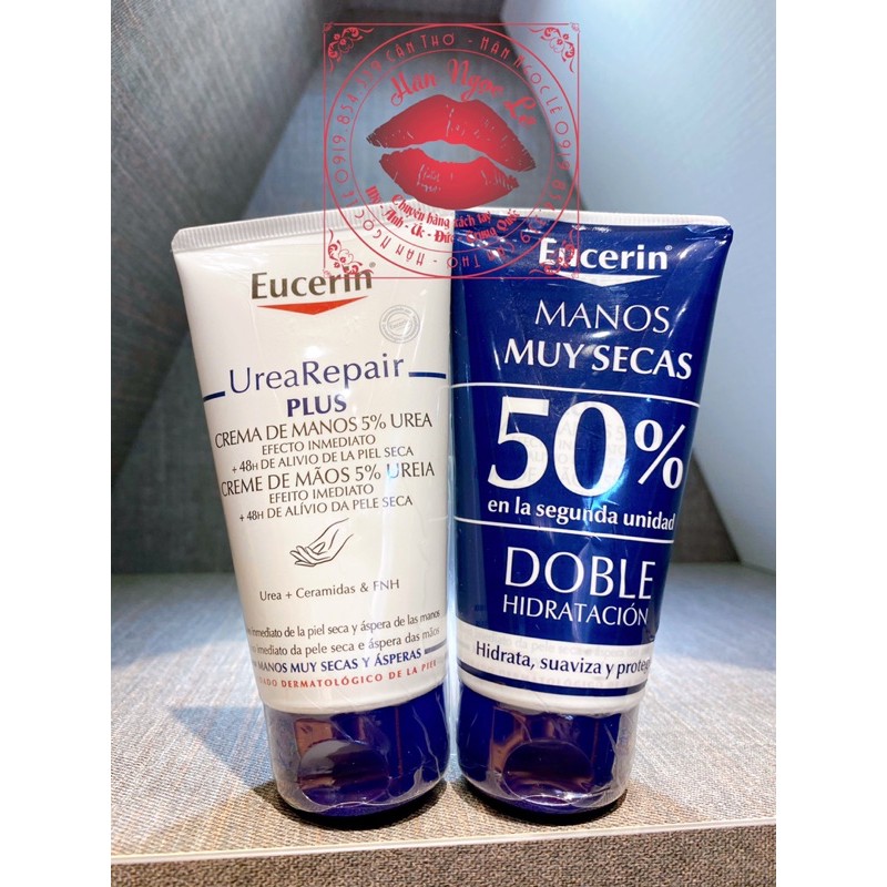 Kem dưỡng da tay Eucerin - Kem dưỡng da chân Eucerin (có bill)