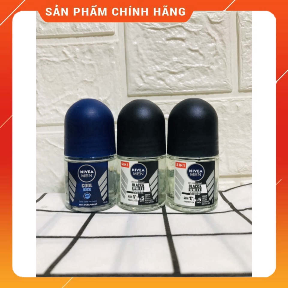 Lăn Ngăn Mùi NIVEA MEN dành cho Nam ( 12ML )