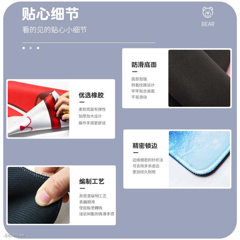 Tấm lót chuột và bàn phím cỡ lớn in hình Shin-Canh đáng yêu