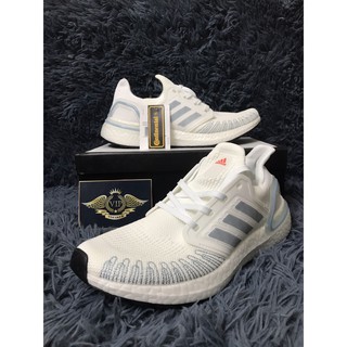 Giày Adidas Ultraboost 6.0 Trắng Sọc Xanh - 1.1 + Tặng Thêm 1 bộ dây + Full Box + Full Bill + Full Phụ Kiện