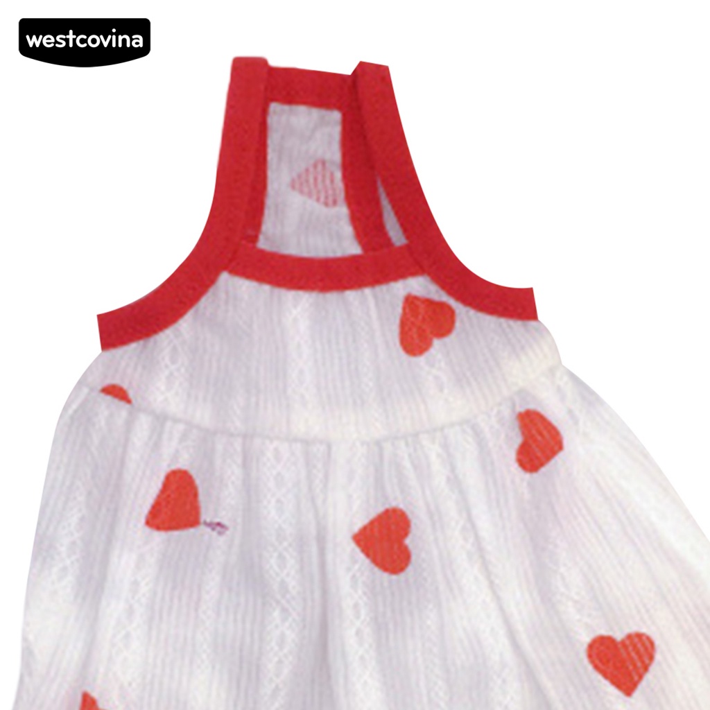 (MớI) Đầm Hai Dây Có Thể Giặt Cho Thú Cưng