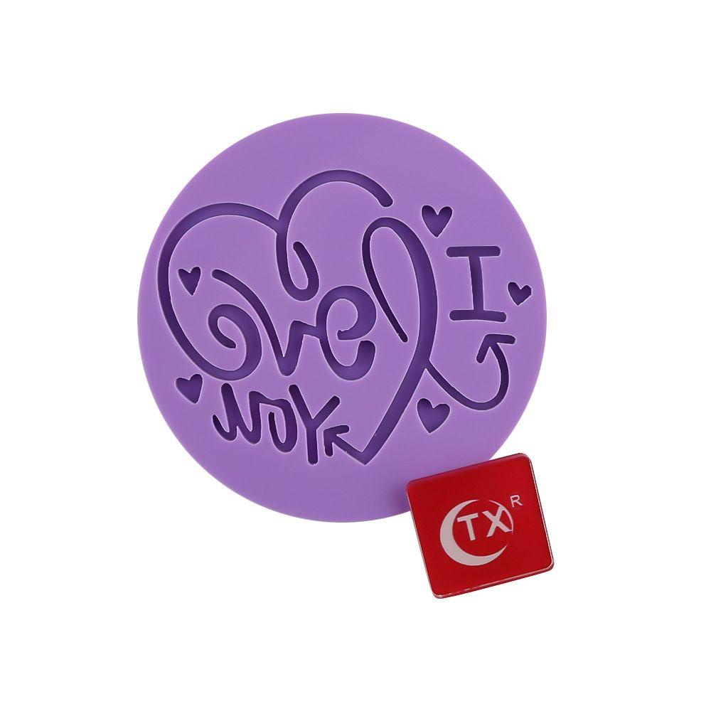 KENT1 Biscuit Mould Wedding Party DIY Fondant Stamp Cake Decorating Acrylic Cookie Embossing Molds