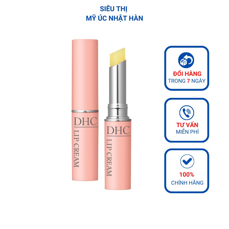 Son dưỡng môi DHC Nhật Bản Lip Cream giữ ẩm môi, dưỡng môi sáng hồng tự nhiên 1.5g