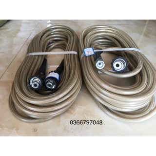 Dây rửa xe máy xách tay chịu áp lực cao 20m