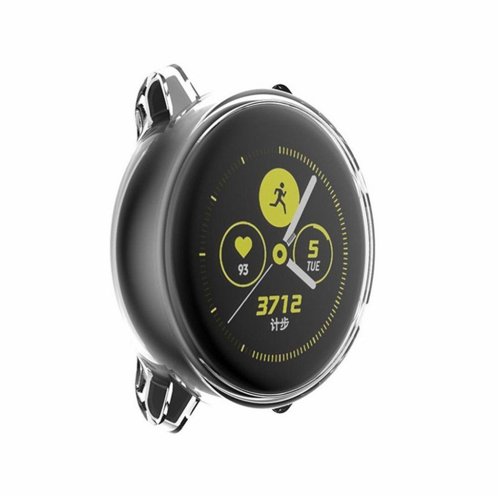 MYRONGVN Ốp TPU Mềm Trong Suốt Bảo Vệ Màn Hình Đồng Hồ Samsung Galaxy Watch Active