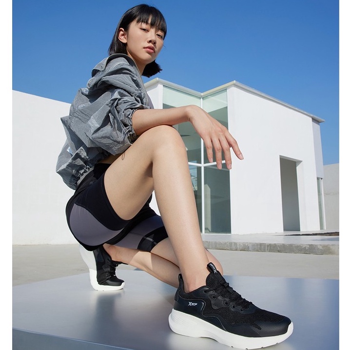 Giày chạy bộ XTEP nhẹ nhàng mềm mại thoải mái chống sốc dành cho nữ