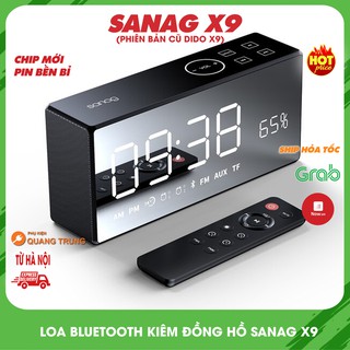 Loa bluetooth SANAG X9 (phiên bản cũ là Dido x9) kiêm đồng hồ báo thức,đo nhiệt độ,đài FM thumbnail