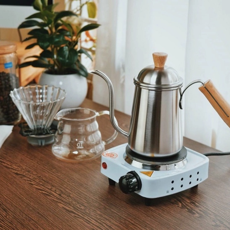 Bếp Điện Mini Cắm Điện Đa Năng Cao Cấp Tiện Lợi Không Kén Nồi