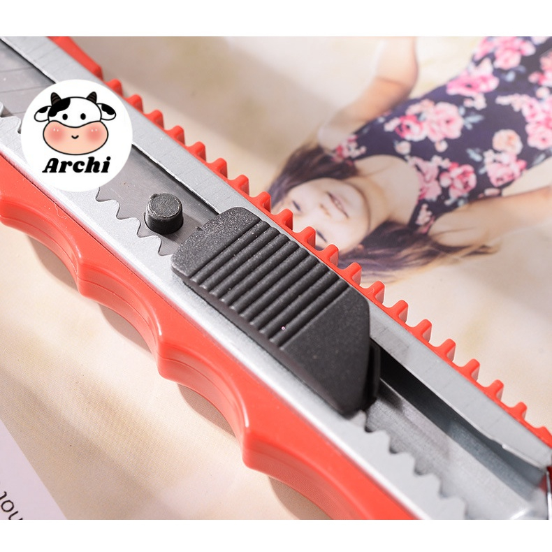 Dao rọc giấy cỡ lớn cán nhựa loại 15*3cm