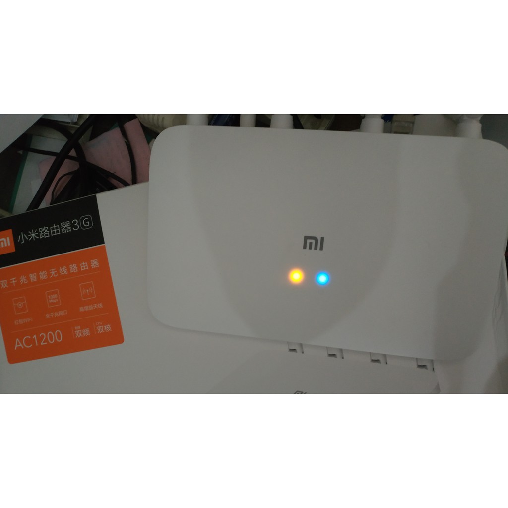 Bộ phát Wifi Xiaomi Router Gen 3G Ver 2 mới nhất 2019, AC1200 với 2 băng tần sóng 2.4GHZ và 5GHZ, Rom 128MB, Ram 128MB | BigBuy360 - bigbuy360.vn