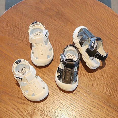 Giày Sandal Trẻ Em Bé Trai Xuân Hè Kín Mũi Chống Trơn Đế Mềm Baotou KIDS ( A628 )