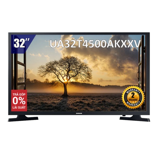 [Mã SAMAPR giảm 5% đơn 4TR5] Smart Tivi LED SAMSUNG 32 Inch UA32T4500AKXXV - Miễn phí lắp đặt