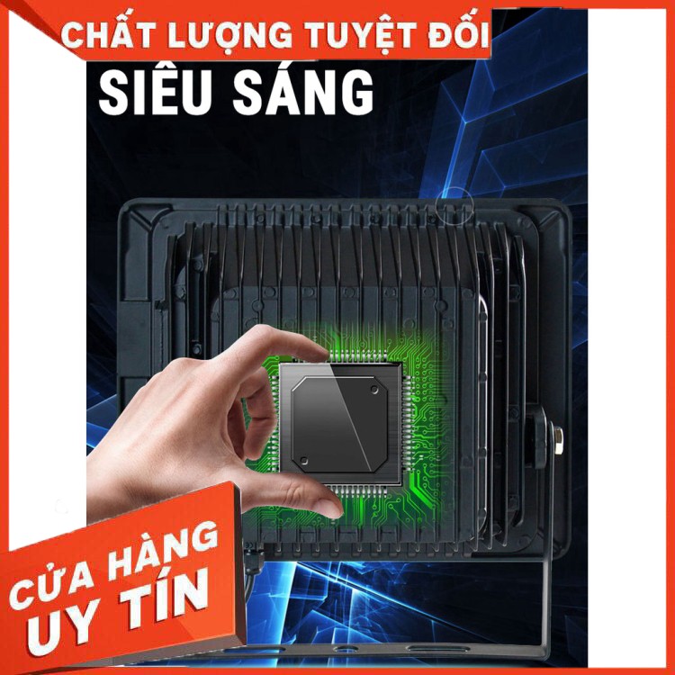 [HÀNG CHẤT LƯỢNG] Đèn pha led DRAGON 50W đủ công suất vỏ đen chống nước IP66 chip led COB Epistar Taiwan - hàng chất lượ