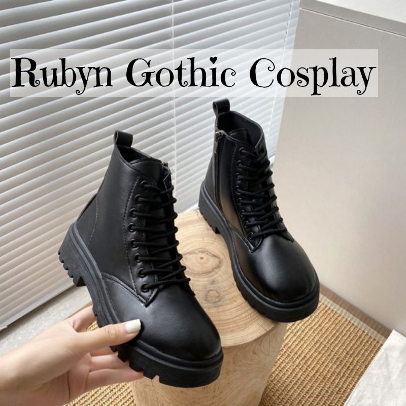 [Sẵn] 🔥 Giày Boots Chiến Binh Khóa Kéo Cá tính mẫu mới 2020 ( Size 35 - 40 ) DA LÌ | BigBuy360 - bigbuy360.vn