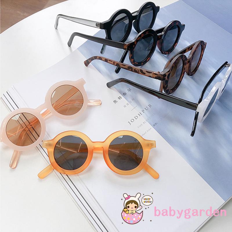 Kính Mát Gọng Tròn Chống Tia Uv Cho Bé