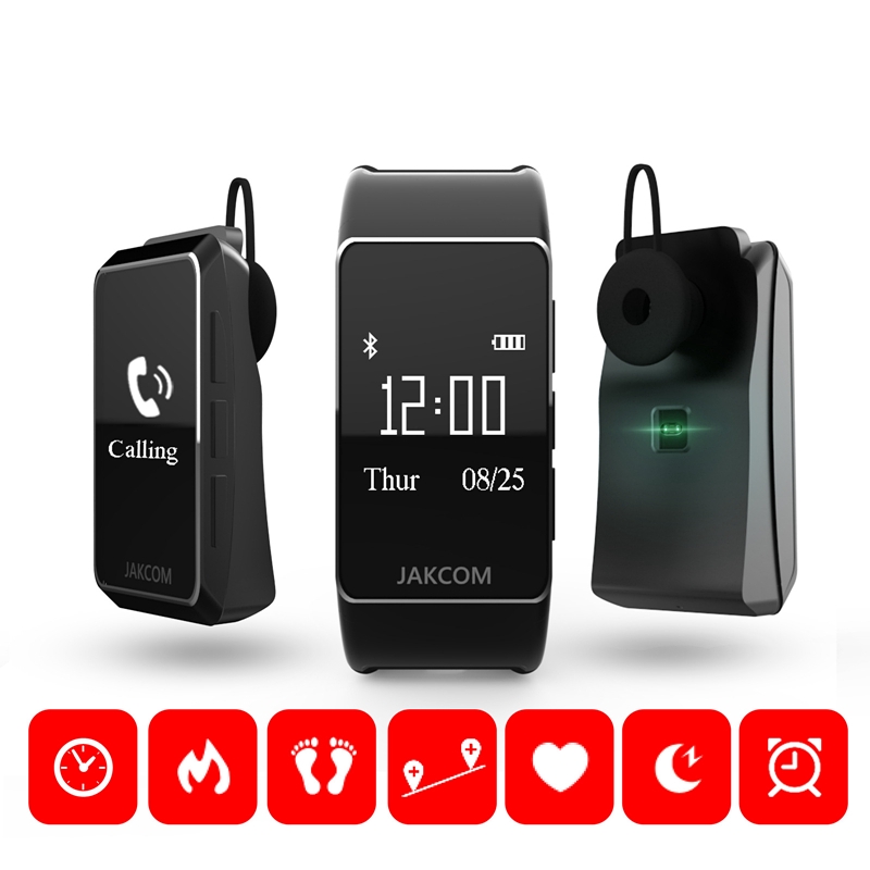 Đồng hồ đeo tay thông minh bluetooth JAKCOM B3 OLED có thể đo nhịp tim tiện dụng