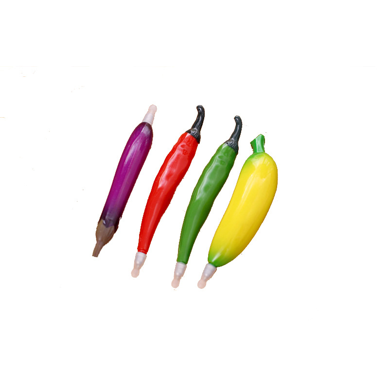 Bút bi hình rau củ phong cách Hàn Quốc có nam châm quà tặng sáng tạo cho văn phòng/trường học