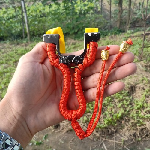 Ná Cao Su Giá Rẻ_ Ná Bò Húc + 2 Dây 1mm 2 Mặt