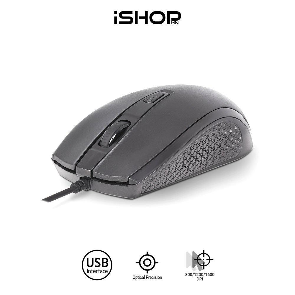 Chuột máy tính có dây Prolink PMC2002 thiết kế vừa tay, độ nhạy cao, giá rẻ