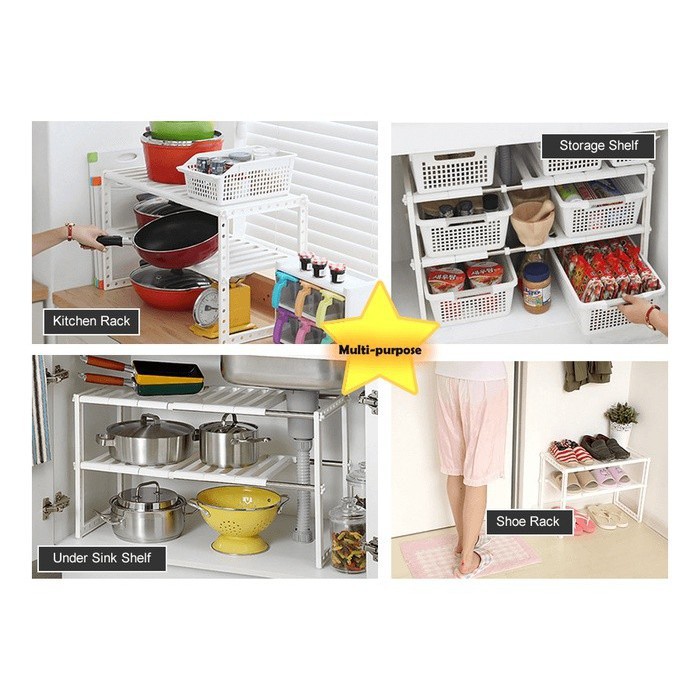 Kệ gầm bếp 2 tầng 𝐆𝐈𝐀𝐃𝐔𝐍𝐆𝐓𝐎𝐍𝐆𝐊𝐇𝐎𝟏