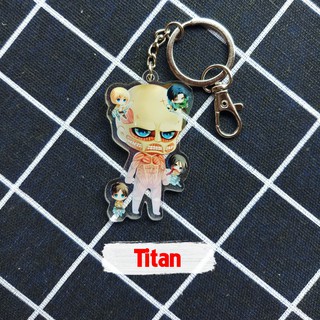 Móc Khóa Anime Attack On Titan (Loại 3)