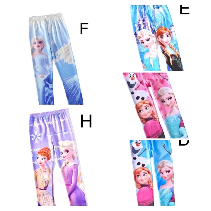 Quần Legging Thun Lạnh Bé Gái 8 đến 15 ElsaDai
