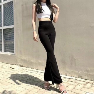 Quần legging ống loe co dãn tốt