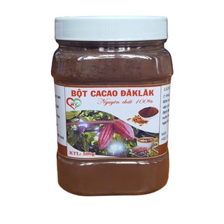 500g bột cacao đăk lăk nguyên chất- maxifood