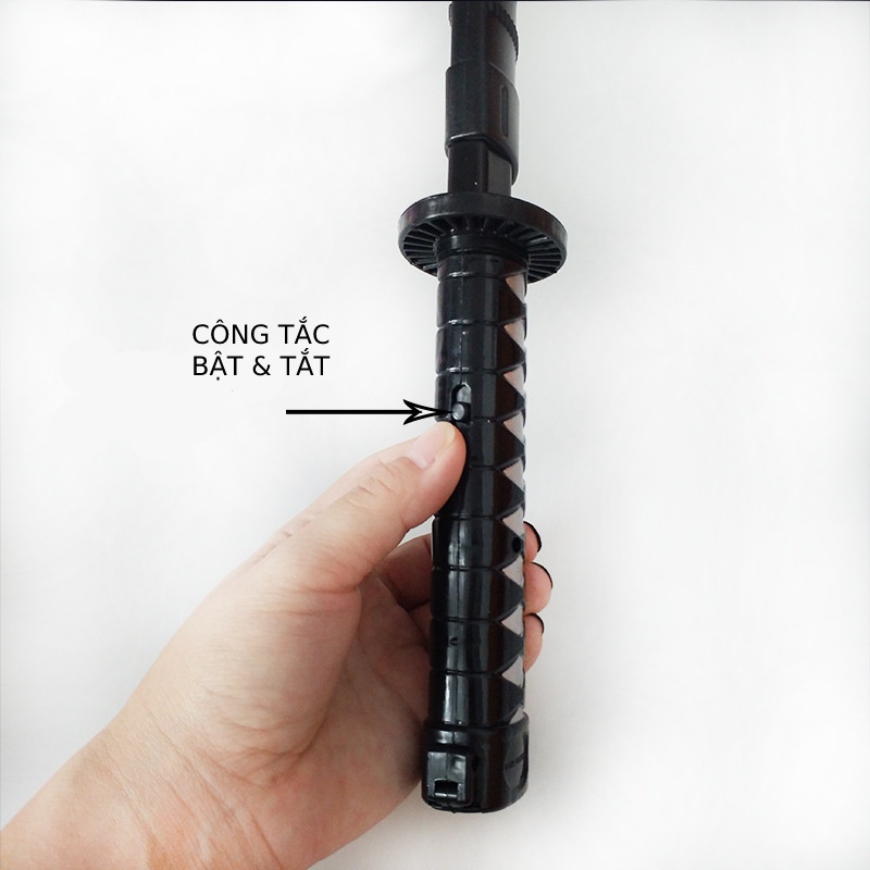 Kiếm Phát Sáng Katana - Kiếm Ánh Sáng - Đồ Chơi katana Nhựa Có Đèn và Âm Thanh kèm pin TO01
