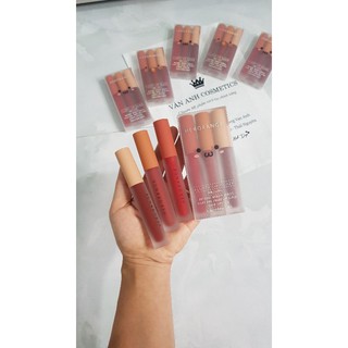 Set 3 Son Kem Velvet Herorange
