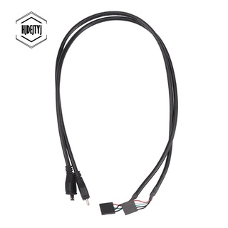Set 2 cáp chuyển đổi đầu cắm 5 pin sang đầu cắm micro-USB