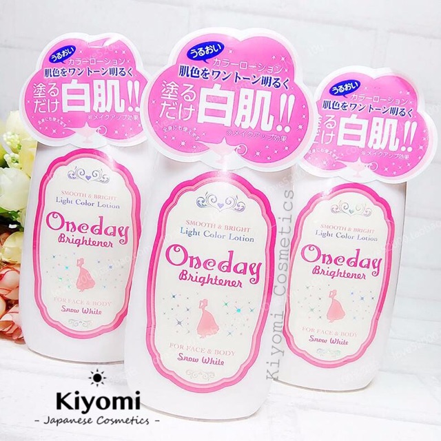 Kem dưỡng trắng da body One day