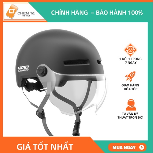 [Mã LIFEAU5SALE giảm 10% đơn 50K] Nón bảo hiểm tích hợp đèn LED HIMO K3