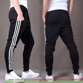 quần 3 sọc nam nữ 3 màu