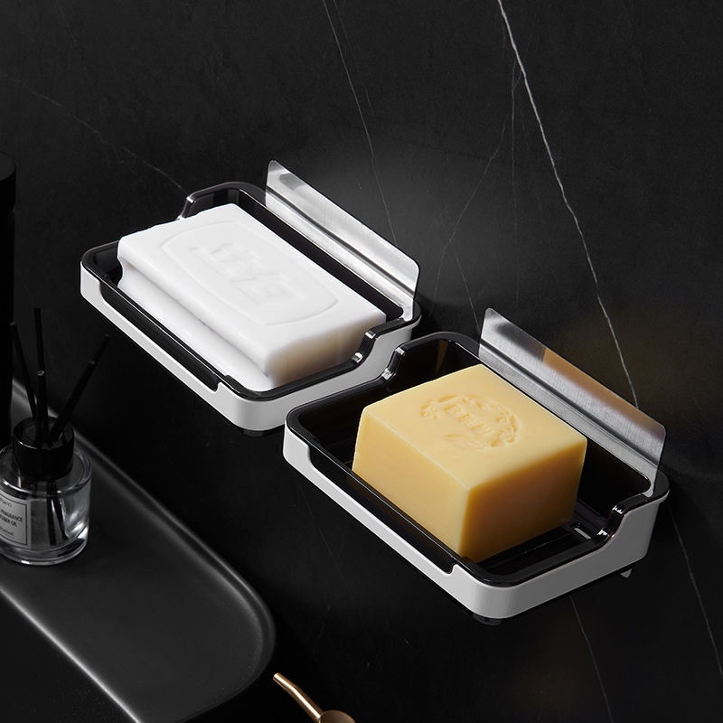 Khay Để Xà Phòng Dán Tường Nhà Tắm Cao Cấp - Dán Tường Chắc Chắn, Chịu Lực Tốt