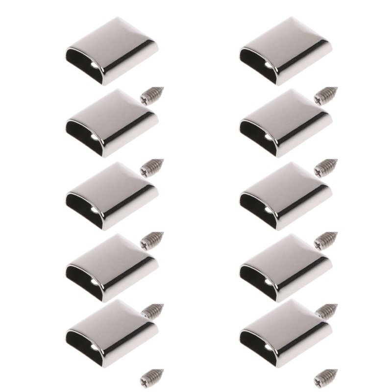 Set 10 Kẹp Khóa Dây Kéo Bằng Kim Loại Tiện Dụng Làm Đồ Da DIY