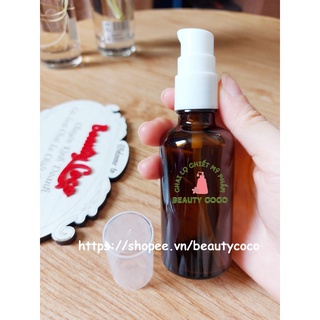 Combo 50 Chai Xịt Giọt Thủy Tinh 50ml
