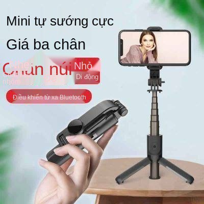 Mini 360 độ, nhôm selfie, điện thoại di động, phổ quát, phát sóng trực tiếp, chân đế, bluetooth, máy ảnh, | BigBuy360 - bigbuy360.vn