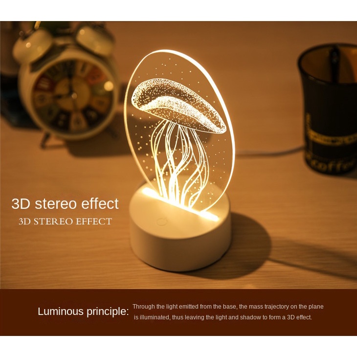 Đèn Led Nổi Bằng Acrylic Dùng Trang Trí Phòng Ngủ