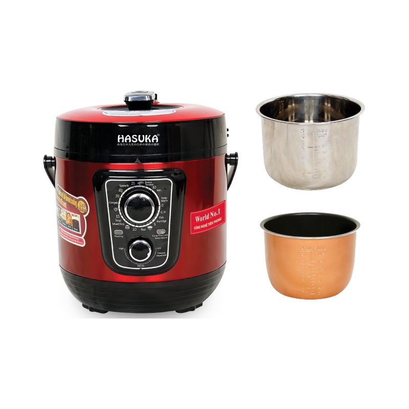 Nồi áp suất điện Hasuka HSK 988 - Hàng chính hãng